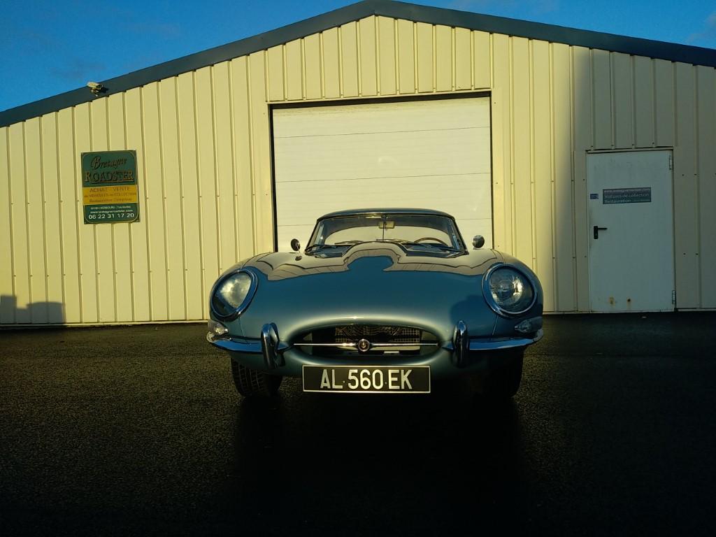 jaguar type E 3.8 bretagne roadster