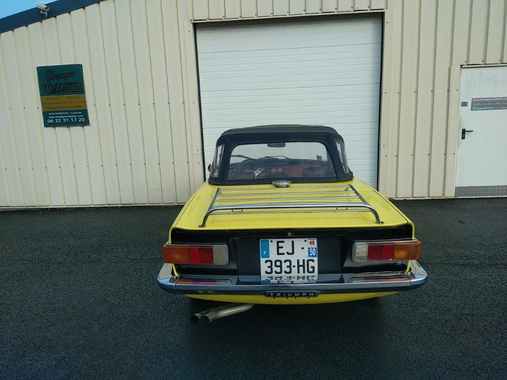 triumph tr6 overdrive , bretagne roadster