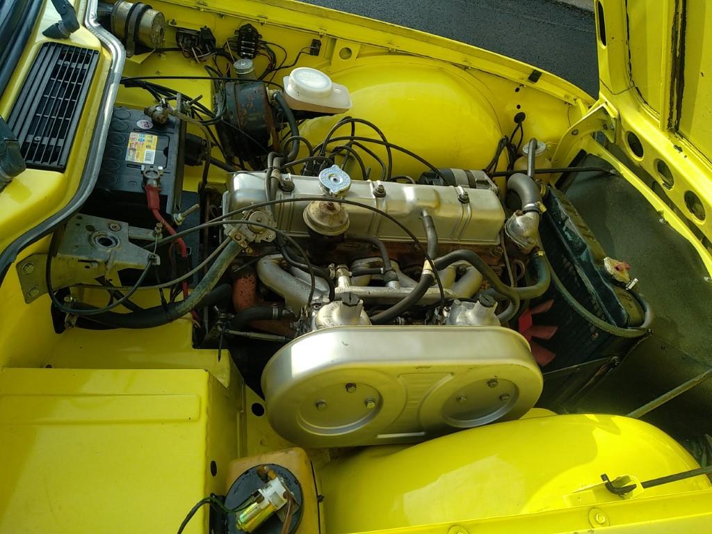 triumph tr6 overdrive , bretagne roadster