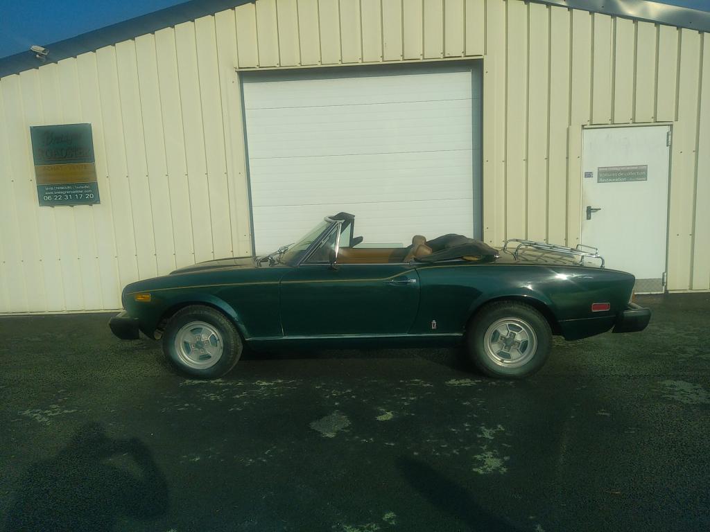 fiat spider 124 bretagne roadster