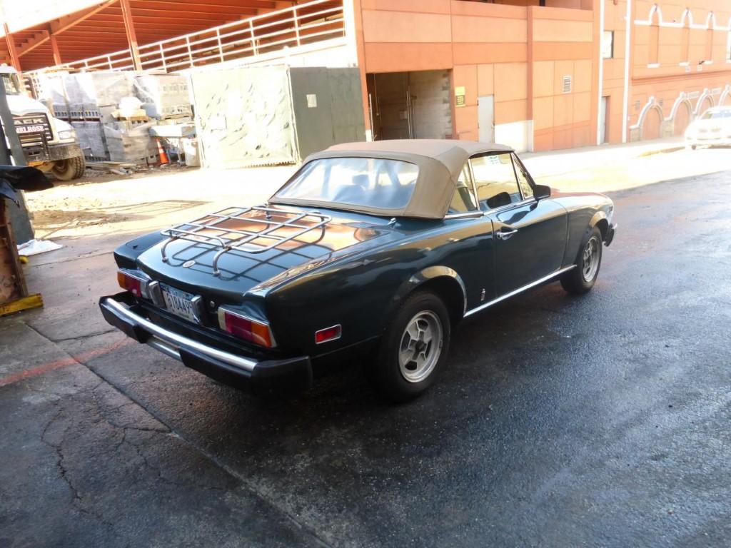 fiat spider 124 bretagne roadster