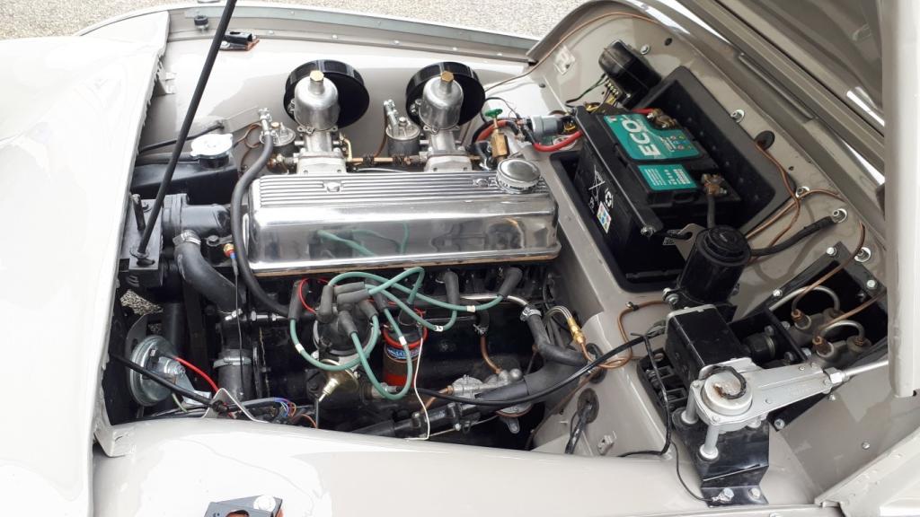 TRIUMPH TR3A OVERDRIVE BRETAGNE ROADSTER