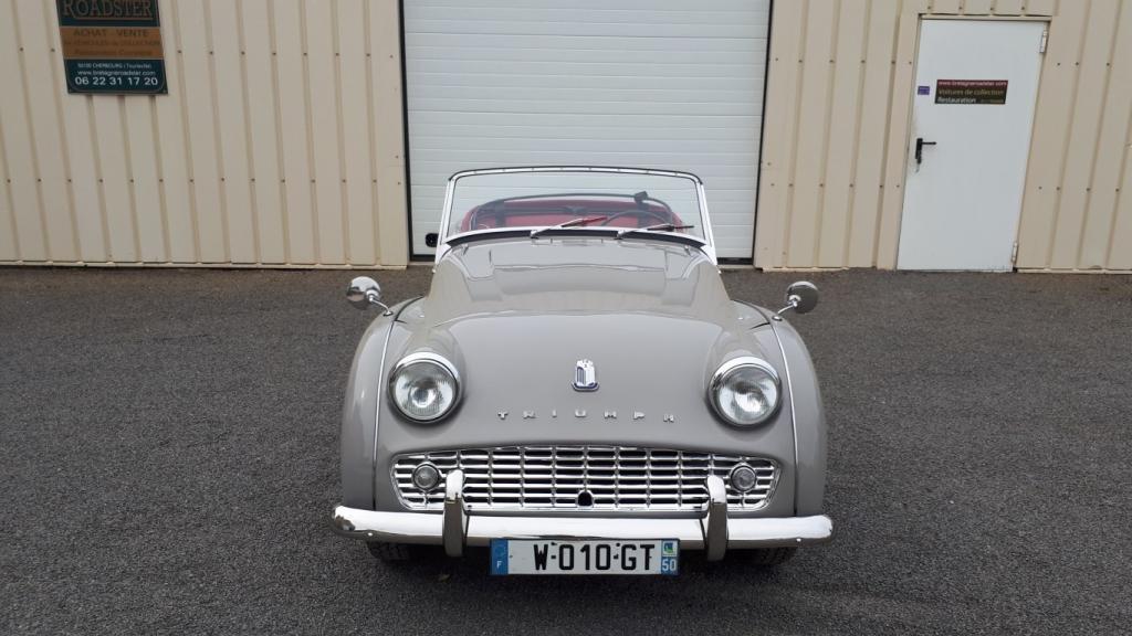 TRIUMPH TR3A OVERDRIVE BRETAGNE ROADSTER