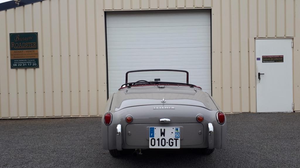 TRIUMPH TR3A OVERDRIVE BRETAGNE ROADSTER