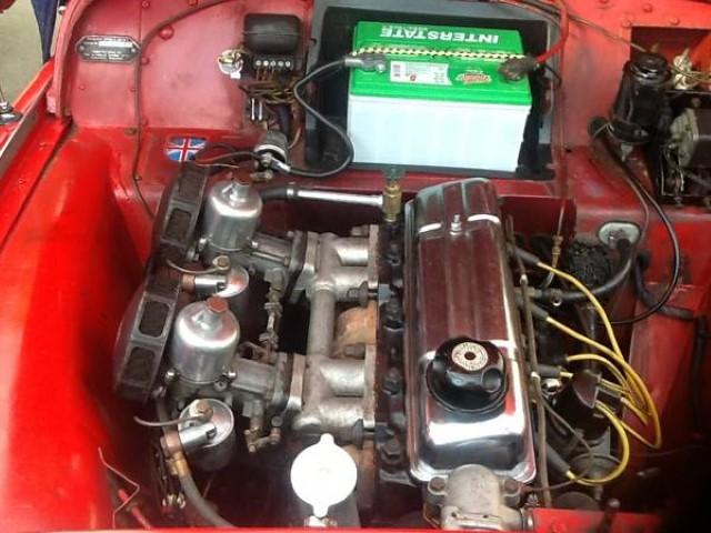 TRIUMPH TR3 bretagne roadster