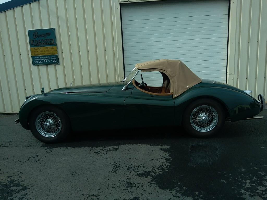 JAGUAR XK 120 OTS BRETAGNE ROADSTER