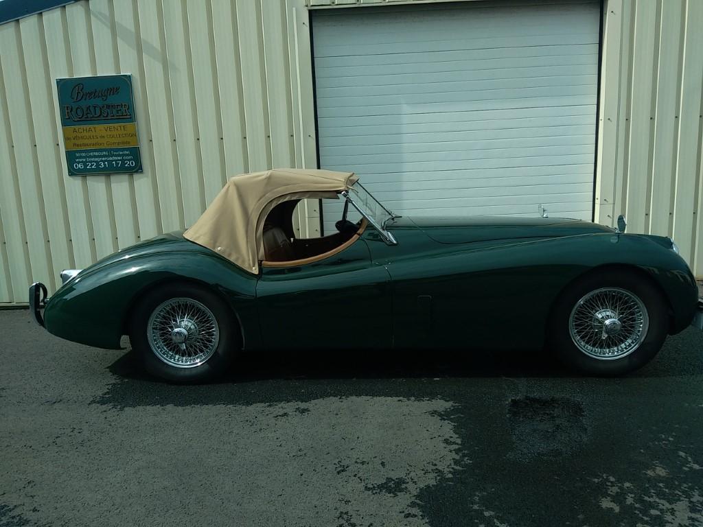 JAGUAR XK 120 OTS BRETAGNE ROADSTER