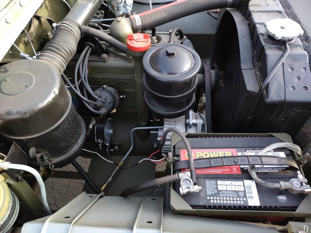 jeep willys navy blue bretagne roadster