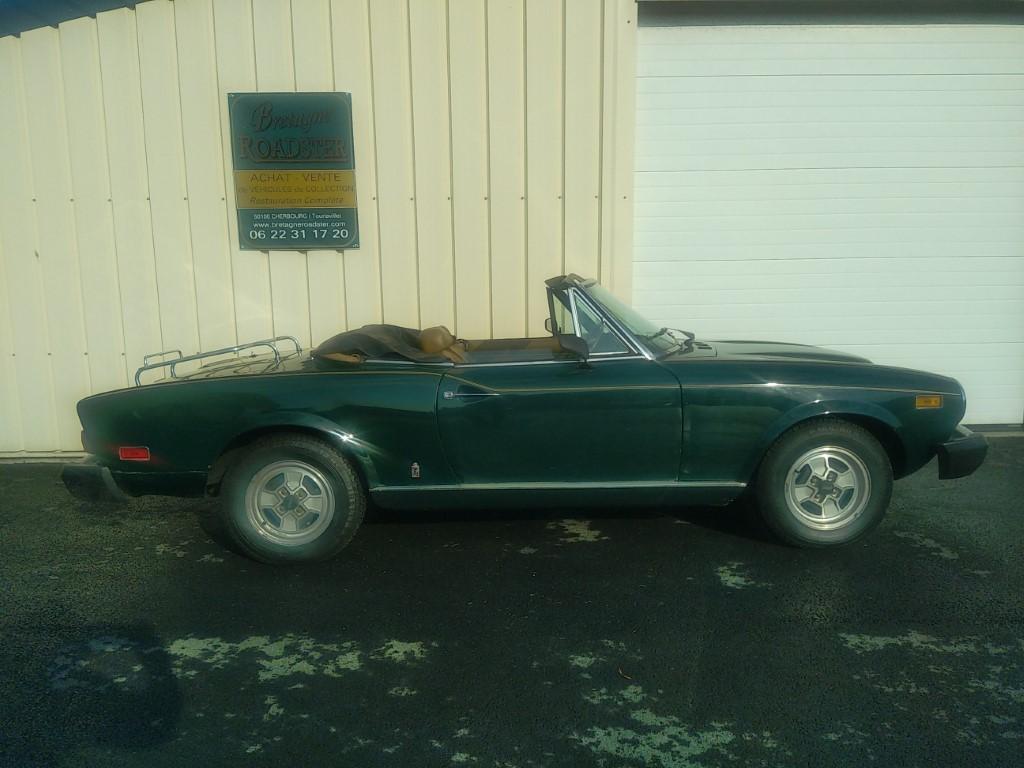 fiat 124 spider bretagne roadster