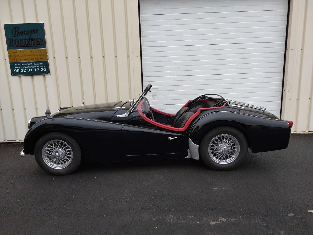 TR3A OVERDRIVE  RESTAURATIONBRETAGNE ROADSTER