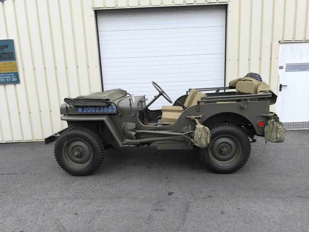jeep willys slat grill de 1941 , bretagne roadster