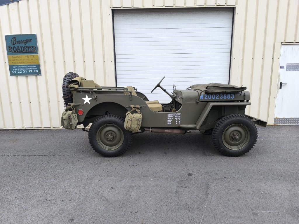 jeep willys slat grill de 1941 , bretagne roadster