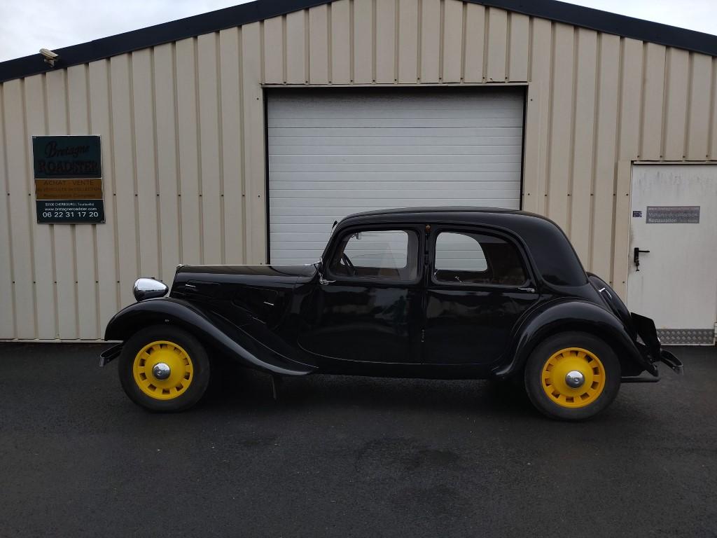 CITROEN TRACTION 11 BL MALLE PLATE BRETAGNE ROADSTER