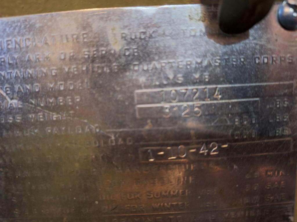 jeep willys slat grill de 1942 , bretagne roadster