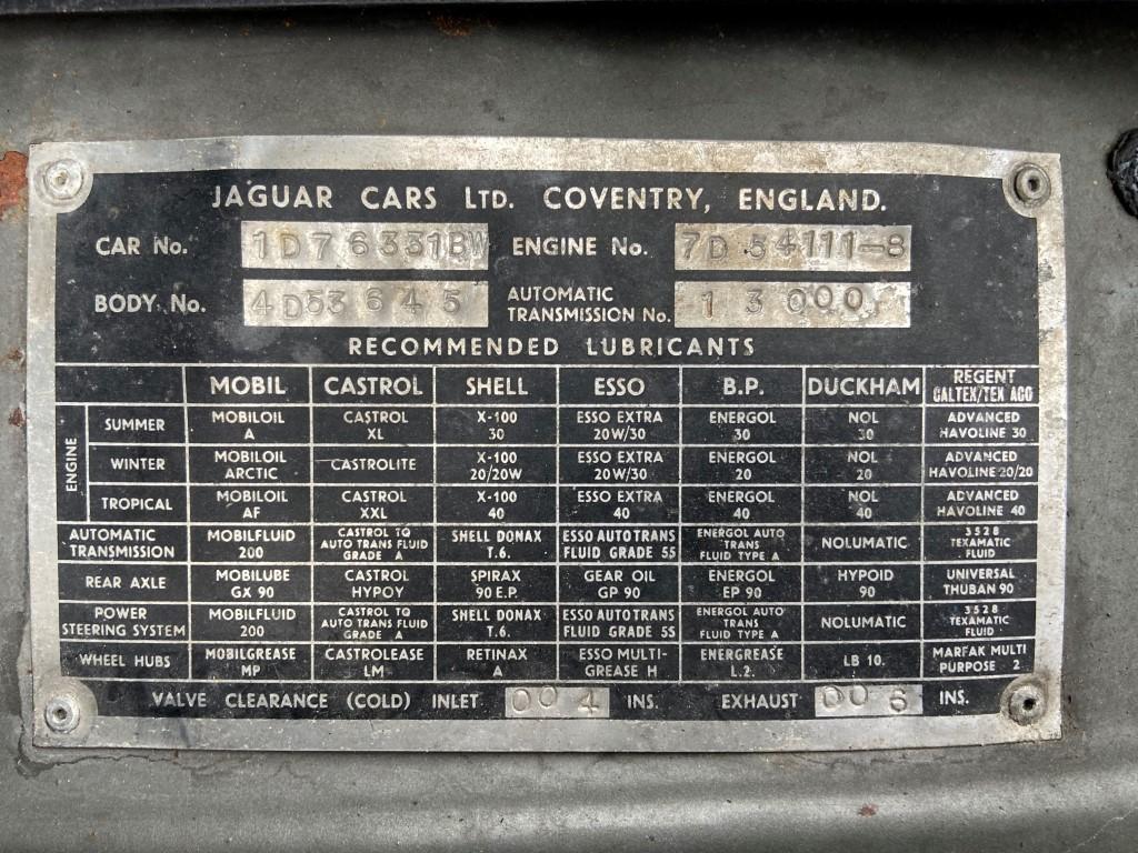 JAGUAR MK10 BRETAGNE ROADSTER