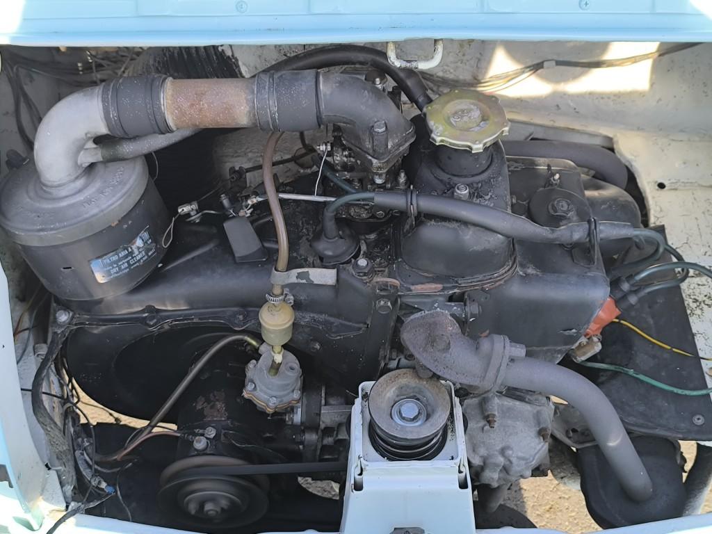 FIAT 500 R AQUA MARINA BLUE BRETAGNE ROADSTER