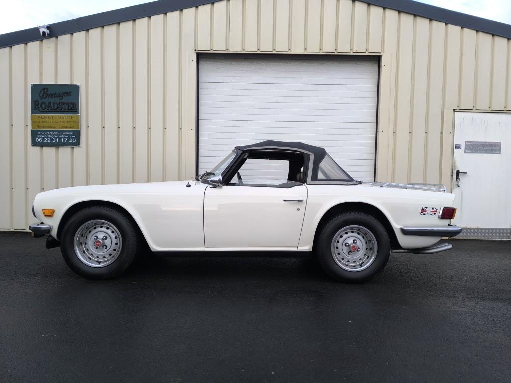 TRIUMPH TR6 OVERDRIVE BRETAGNE ROADSTER