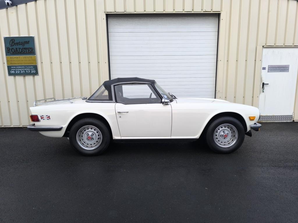 TRIUMPH TR6 OVERDRIVE BRETAGNE ROADSTER