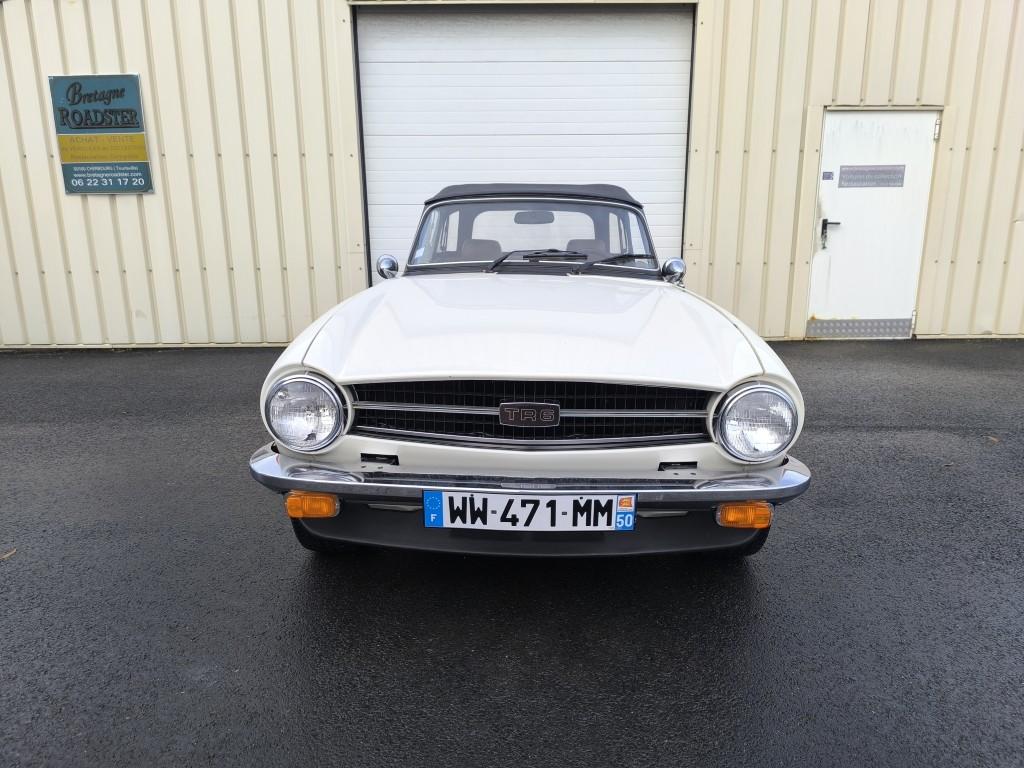TRIUMPH TR6 OVERDRIVE BRETAGNE ROADSTER