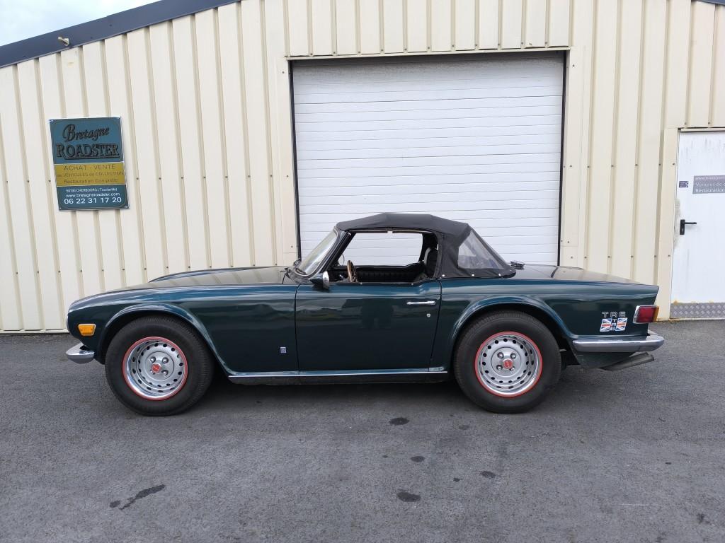 TRIUMPH TR6 OVERDRIVE BRETAGNE ROADSTER