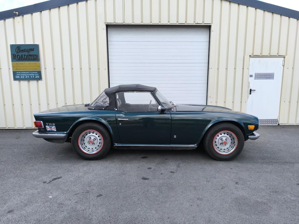 TRIUMPH TR6 OVERDRIVE BRETAGNE ROADSTER
