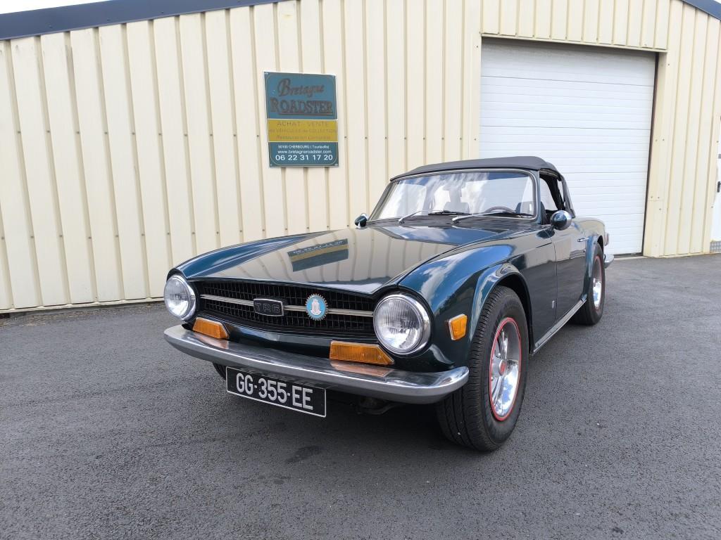 TRIUMPH TR6 OVERDRIVE BRETAGNE ROADSTER