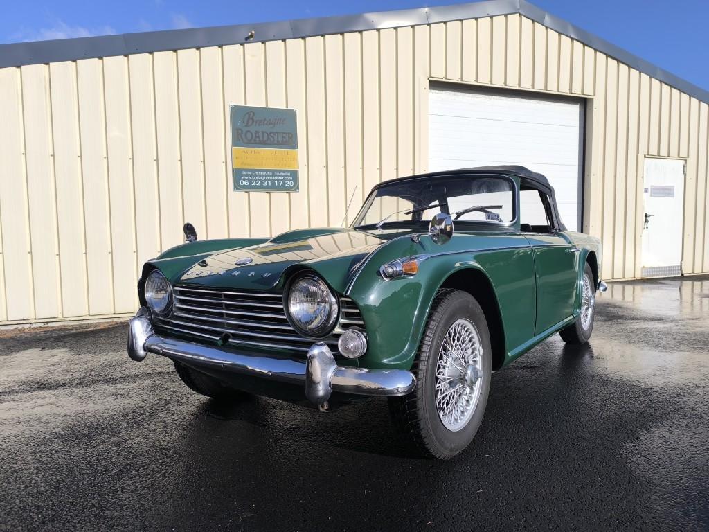 TR4 A IRS  OVERDRIVE BRETAGNE ROADSTER