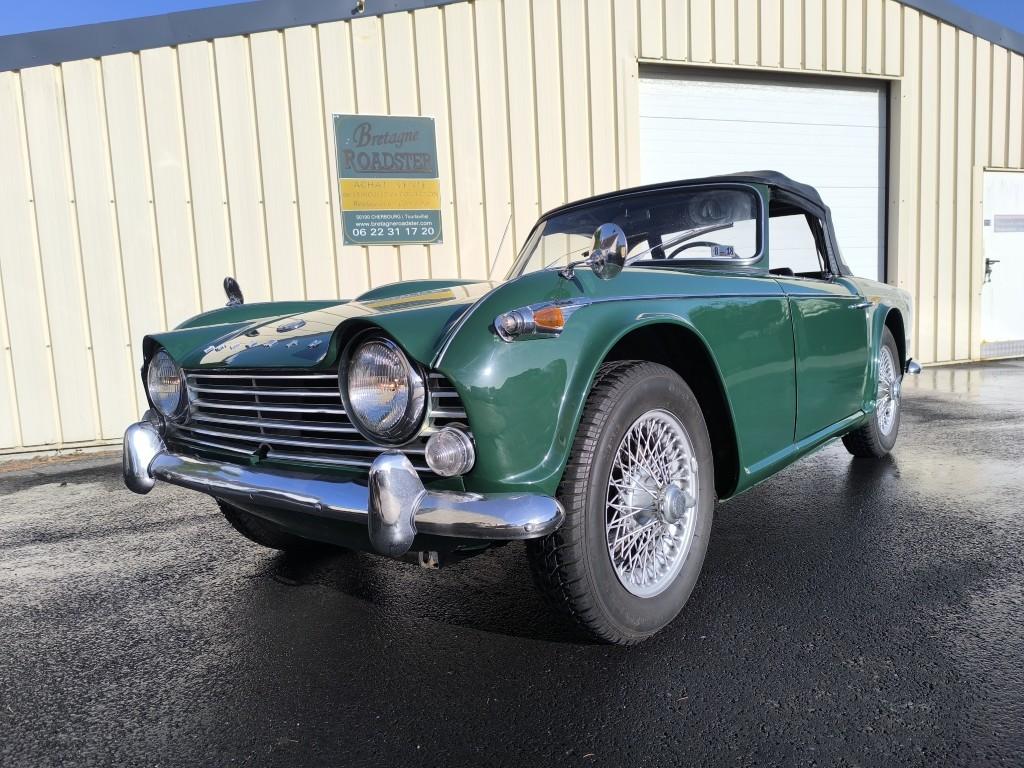 TR4 A IRS  OVERDRIVE BRETAGNE ROADSTER