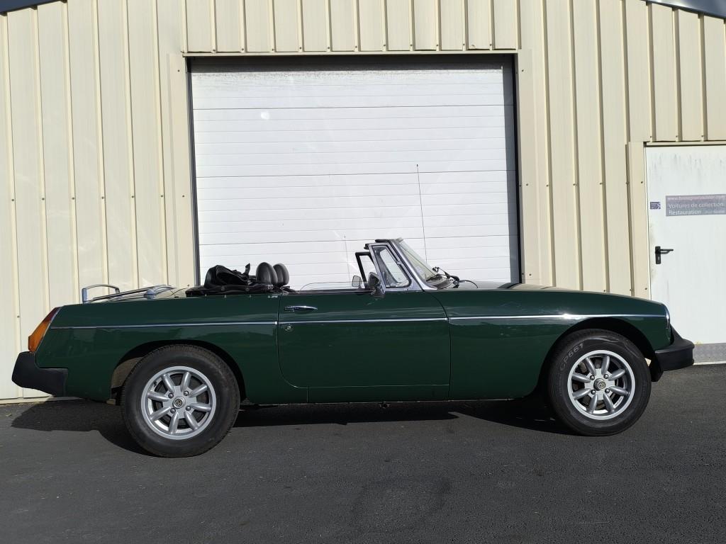 MGB CABRIOLET VERTE BRETAGNE ROADSTER