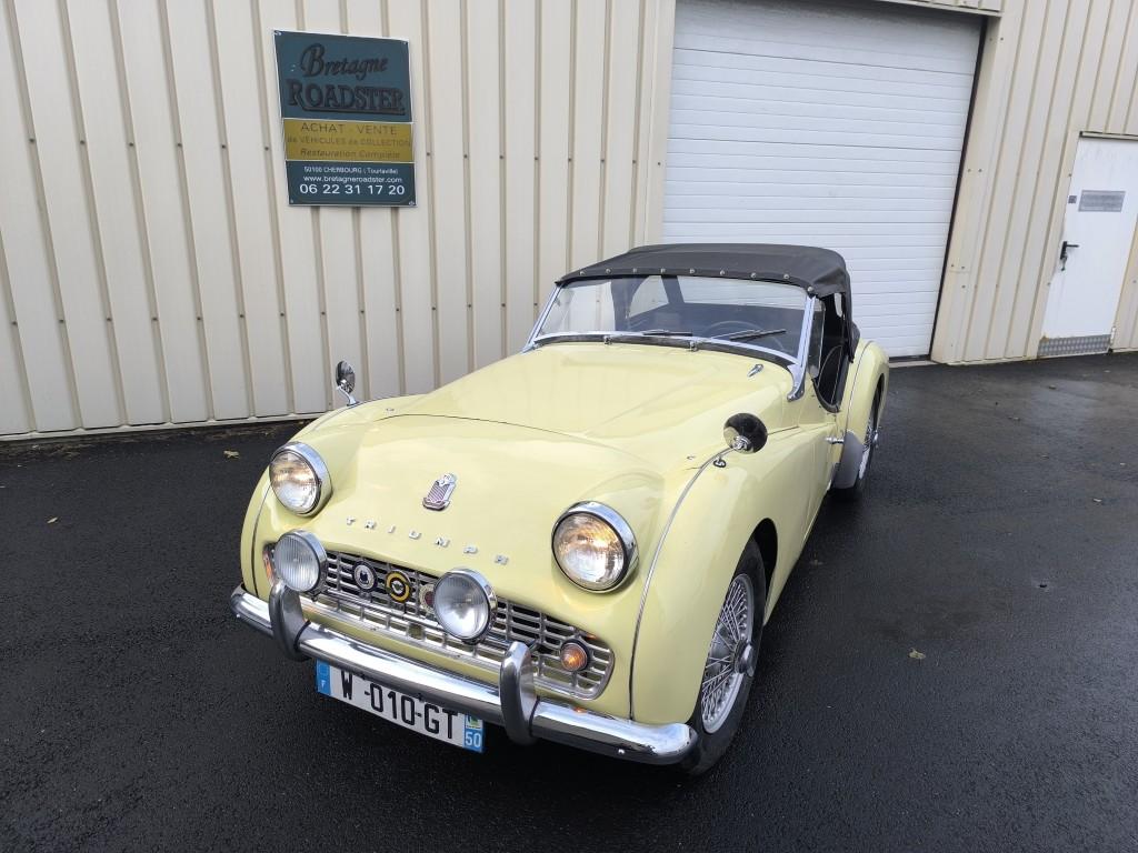 TRIUMPH TR3A BRETAGNE ROADSTER