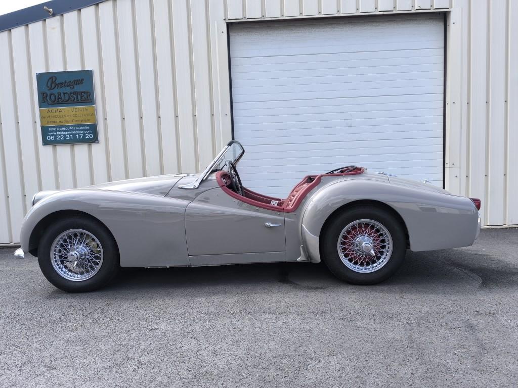 TRIUMPH TR3A OVERDRIVE BRETAGNE ROADSTER