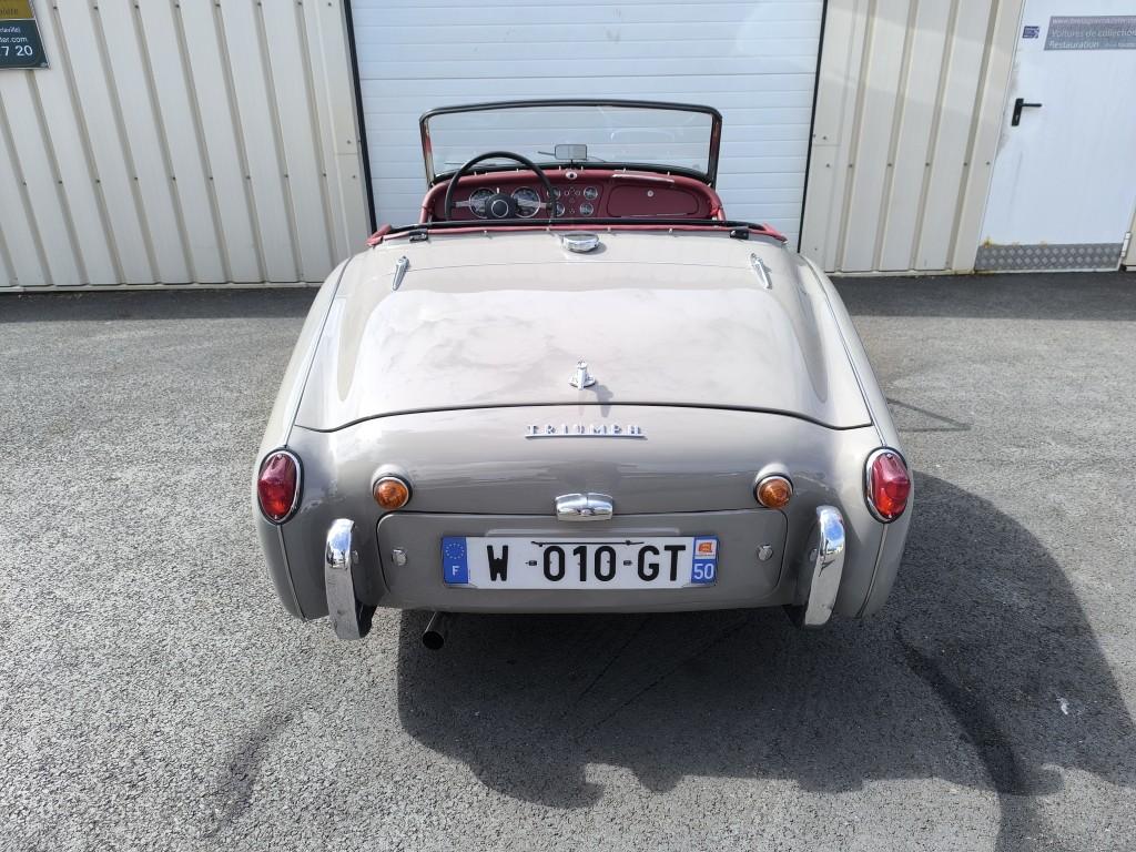 TRIUMPH TR3A OVERDRIVE BRETAGNE ROADSTER