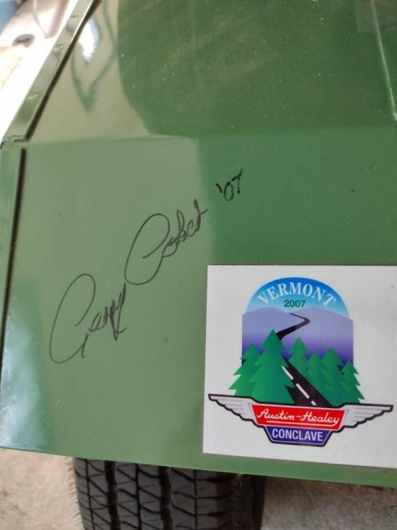 AUSTIN HEALEY FROG EYE BRETAGNE ROADSTER