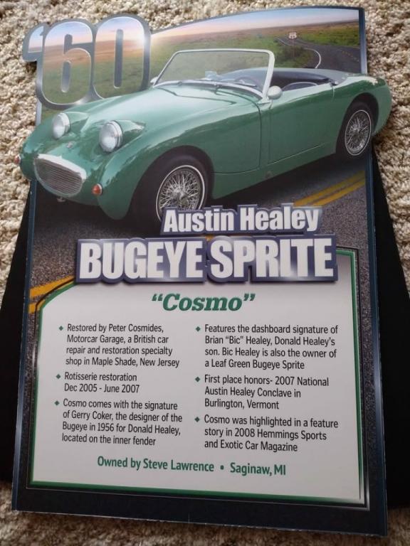 AUSTIN HEALEY FROG EYE BRETAGNE ROADSTER