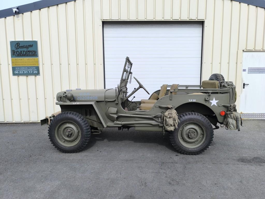 JEEP GPW FORD 1943 BRETAGNE ROADSTER