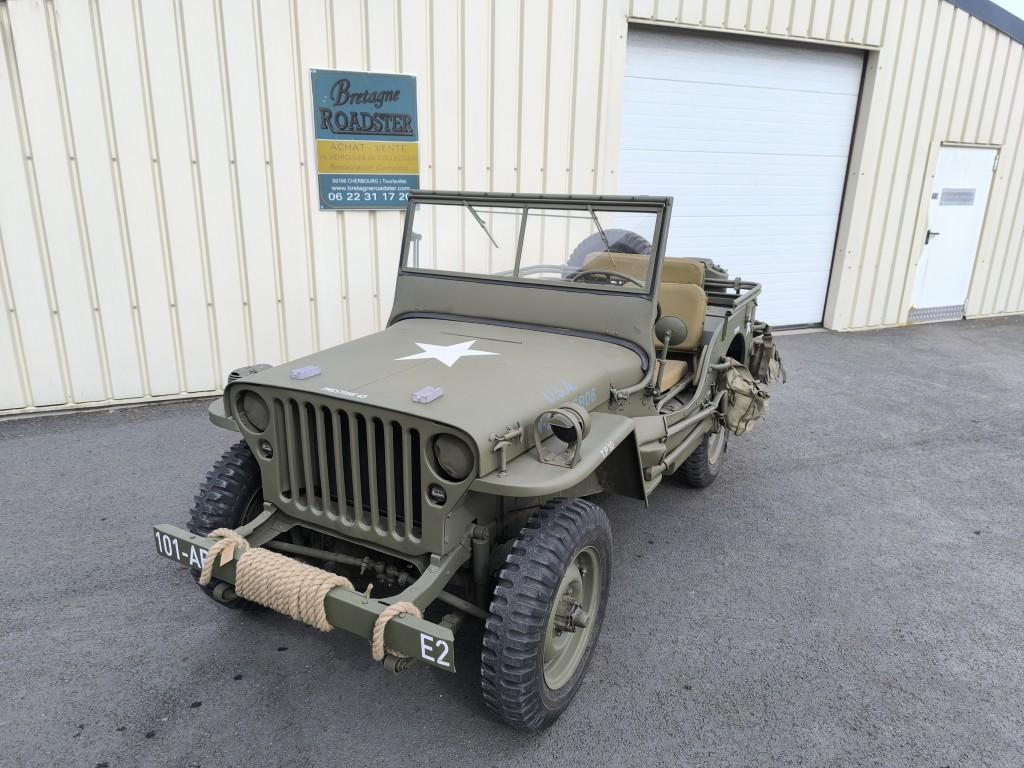 JEEP GPW FORD 1943 BRETAGNE ROADSTER