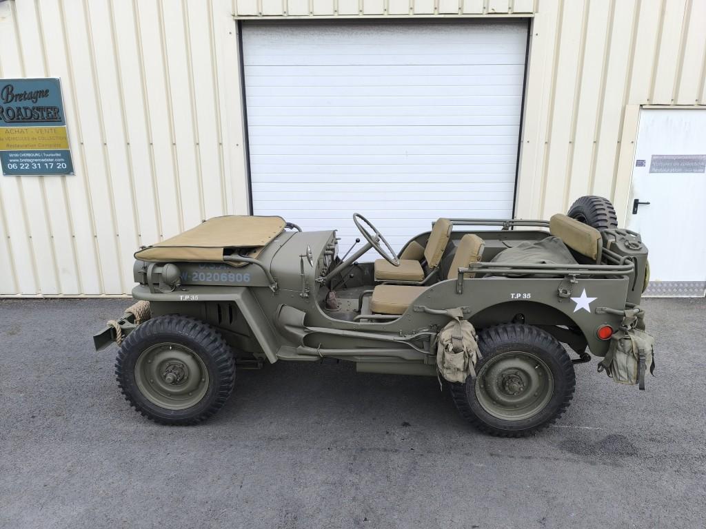 JEEP GPW FORD 1943 BRETAGNE ROADSTER