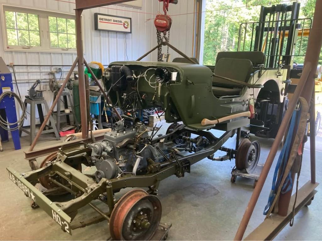 JEEP FORD GPW OCTOBRE 1942 BRETAGNE ROADSTER