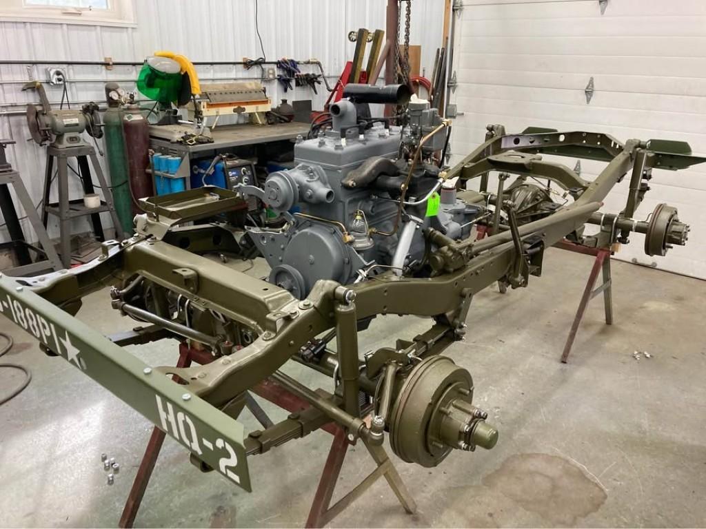 JEEP FORD GPW OCTOBRE 1942 BRETAGNE ROADSTER