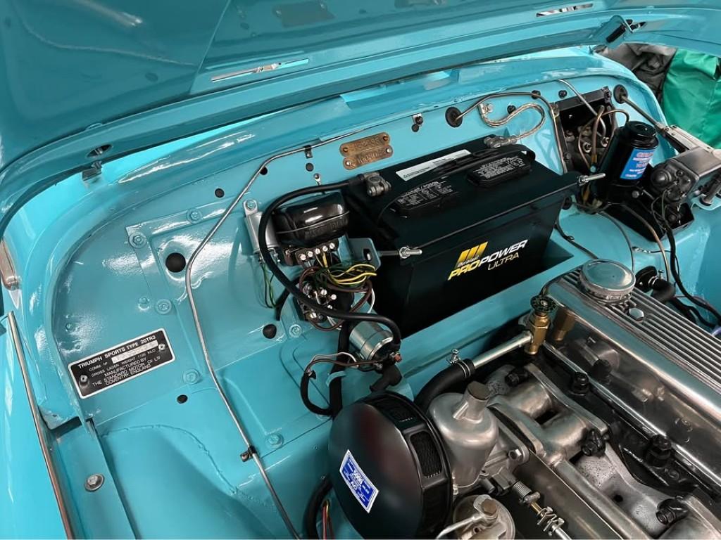 TRIUMPH TR3A bretagne roadster