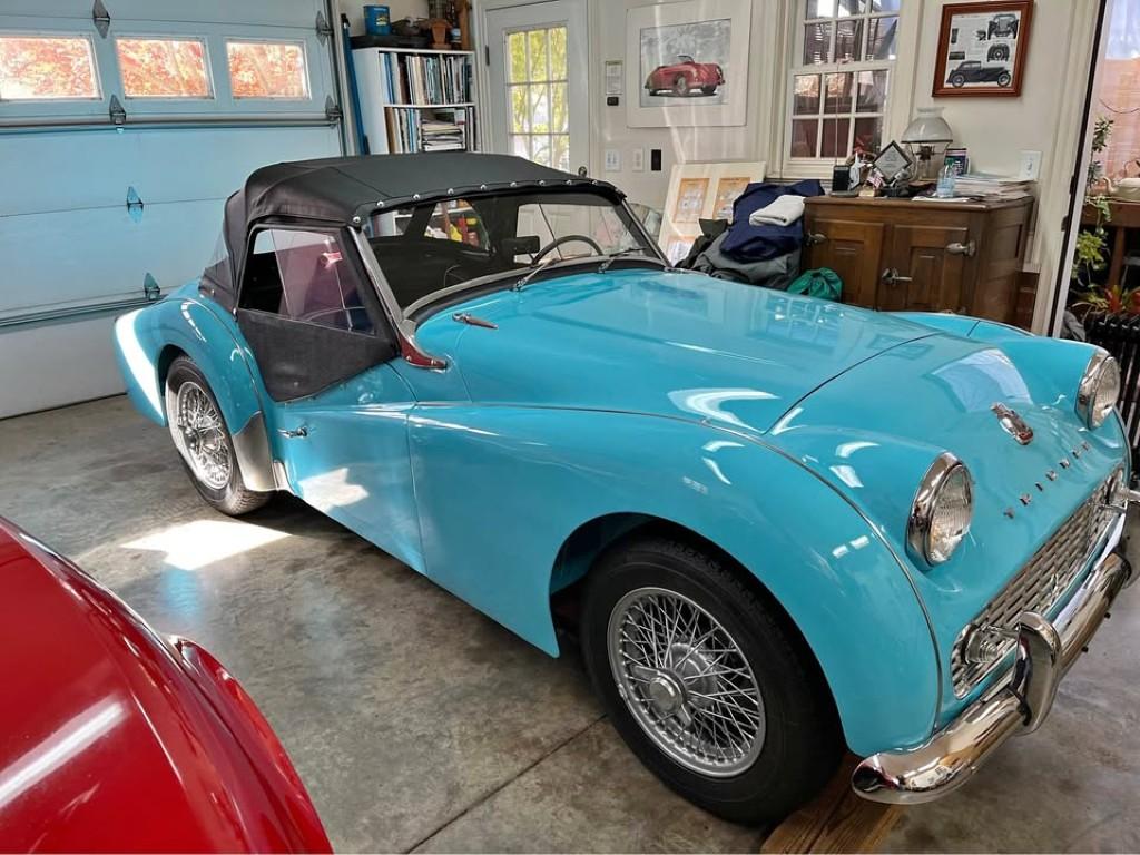 TRIUMPH TR3A bretagne roadster