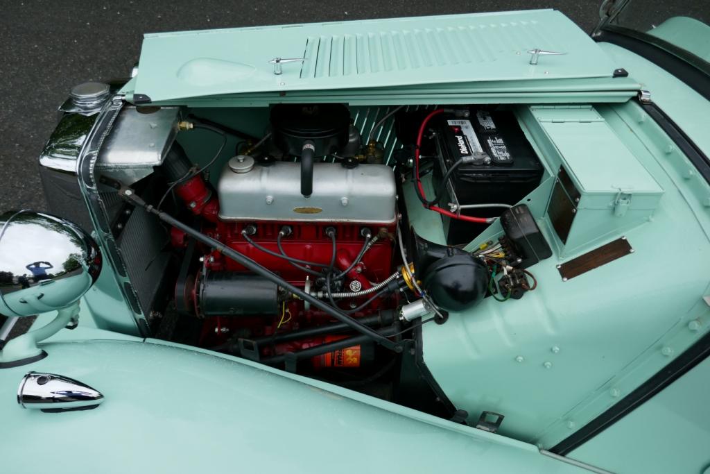 MG TD VERT BRETAGNE ROADSTER