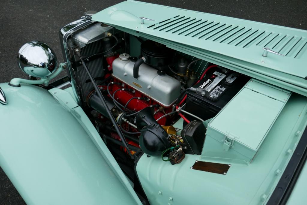 MG TD VERT BRETAGNE ROADSTER