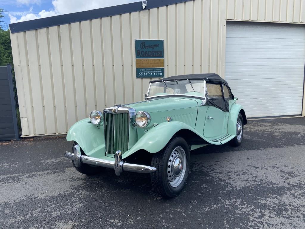 MG TD VERT BRETAGNE ROADSTER