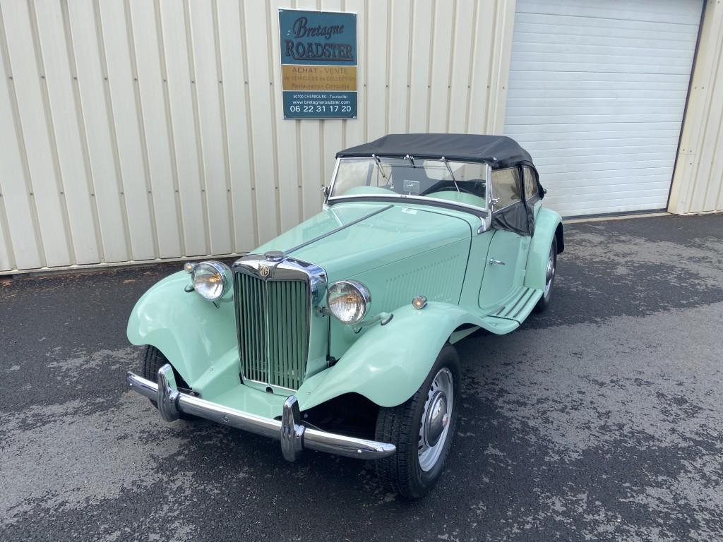 MG TD VERT BRETAGNE ROADSTER