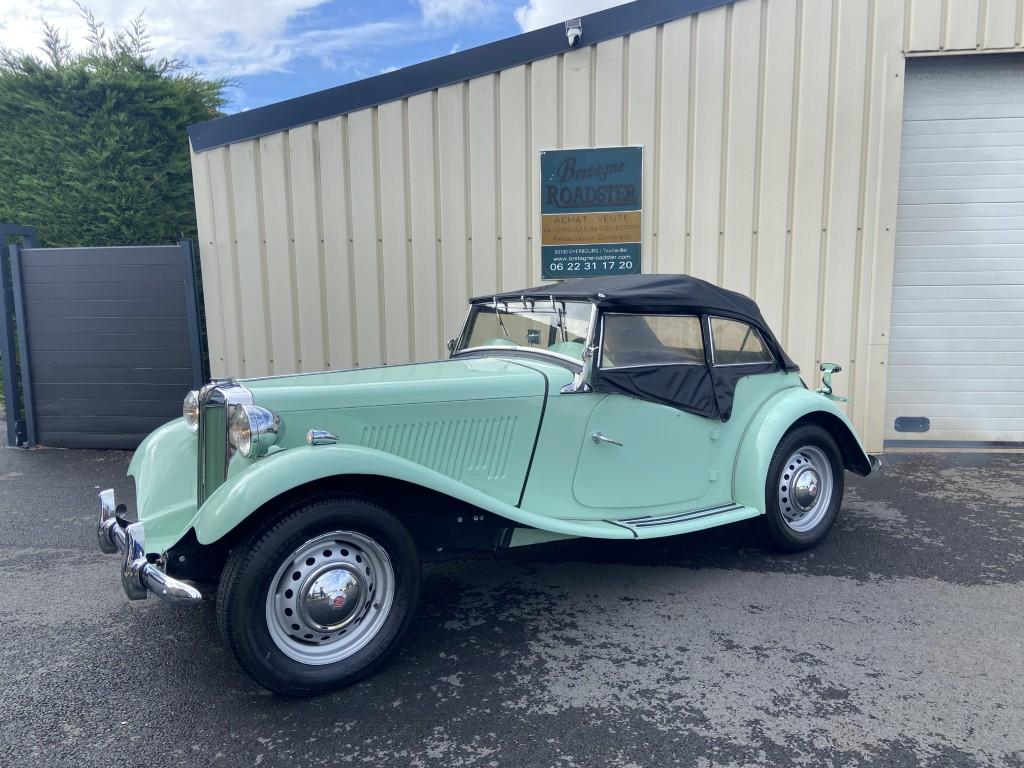 MG TD VERT BRETAGNE ROADSTER