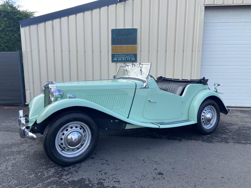 MG TD VERT BRETAGNE ROADSTER
