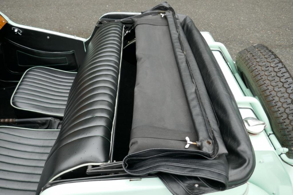 MG TD VERT BRETAGNE ROADSTER
