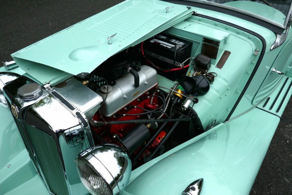 MG TD VERT BRETAGNE ROADSTER
